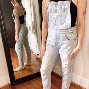Denim Overalls